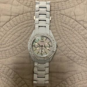 Guess Watch, White